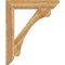 Ekena Millwork Legacy Slat Rough Sawn Bracket, Western Red Cedar, 6"W x 38"D x 46"H BKT06X38X46LEC06RWR - alternate 2
